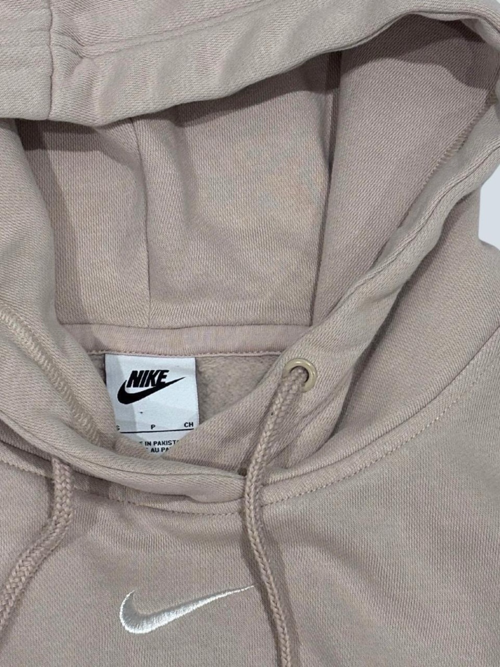NIKE Center Swoosh Embroidered Oversized Hoodie (Size S) - Picture 2 of 6